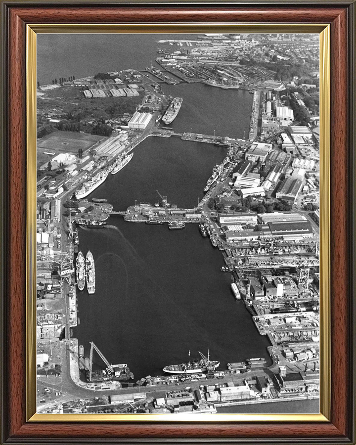 HMNB Chatham (HMS Pembroke) Aerial Photo Print - Posters, Prints, & Visual Artwork - by Hampshire Prints (image 9 of 9)