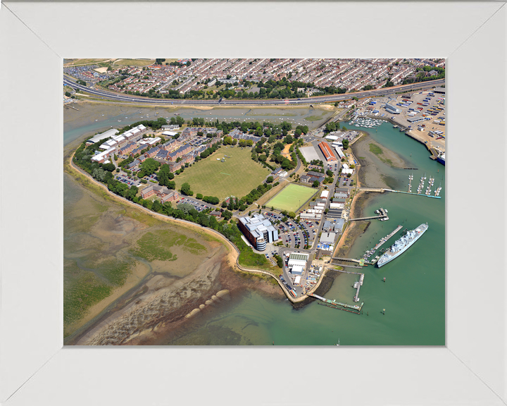HMS Excellent Royal Navy Training Establishment Aerial Photo Print - Posters, Prints, & Visual Artwork - by Hampshire Prints (image 5 of 9)