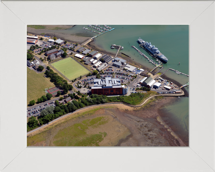 HMS Excellent Portsmouth Whale Island 2014 Aerial Photo Print - Posters, Prints, & Visual Artwork - by Hampshire Prints (image 5 of 9)
