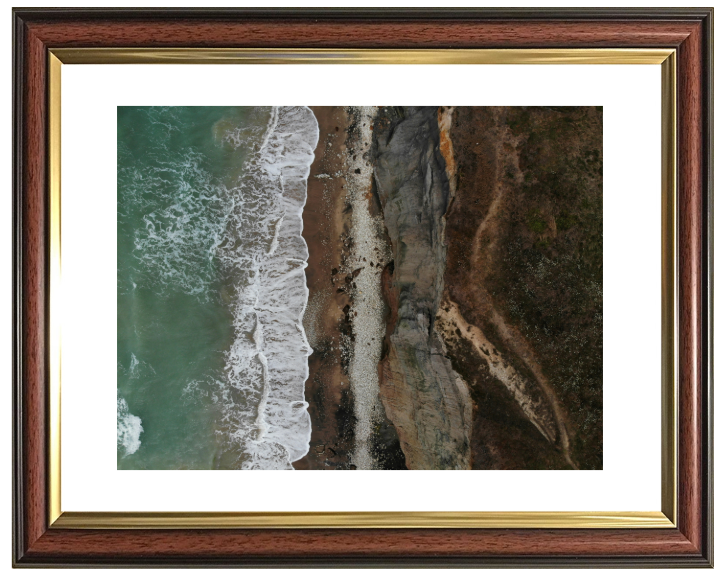 Compton Isle of Wight from above Photo Print - Canvas - Framed Photo Print - Hampshire Prints