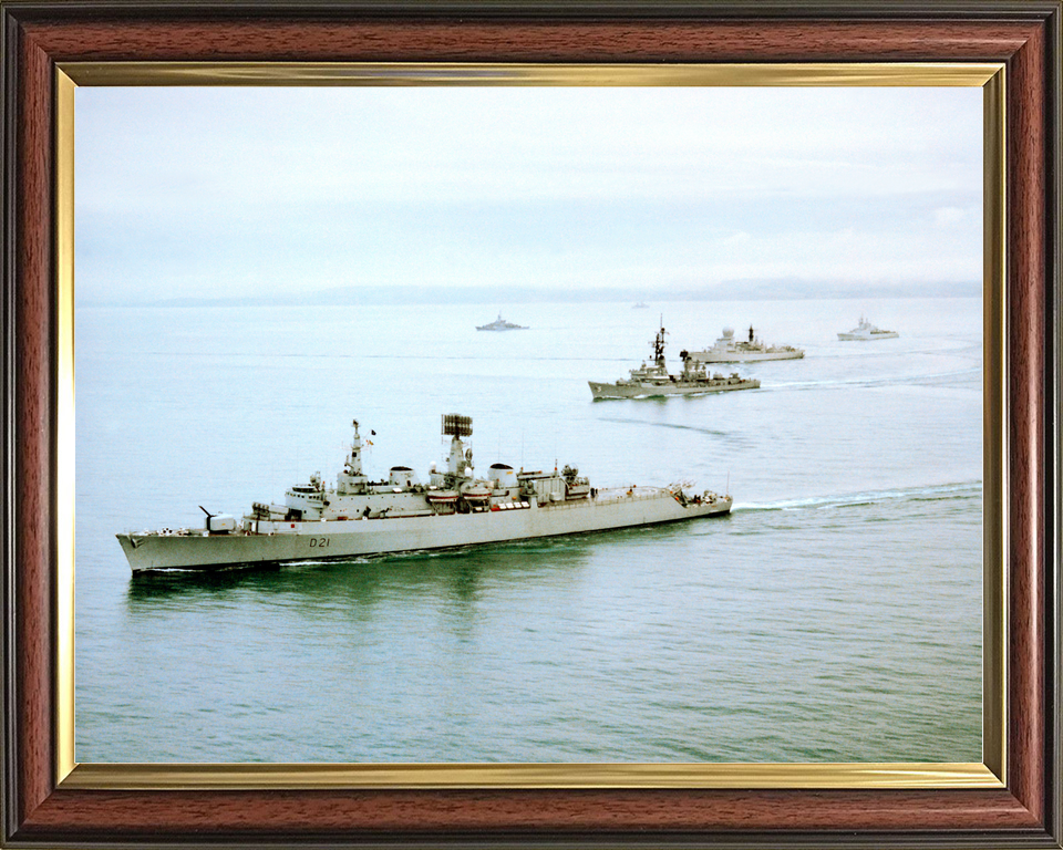 HMS Norfolk D21 County Class Destroyer July 1982 Photo Print - Posters, Prints, & Visual Artwork - by Hampshire Prints (image 9 of 9)