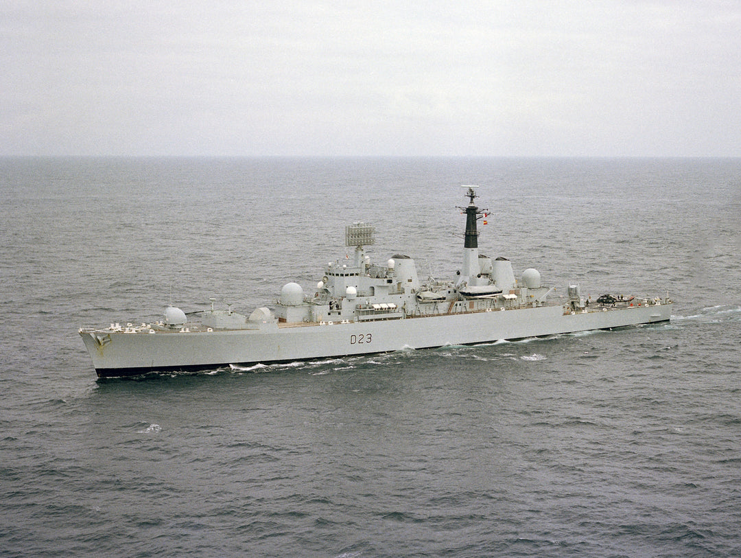 HMS Bristol D23 Royal Navy Type 82 destroyer Photo Print or Framed Print - Hampshire Prints