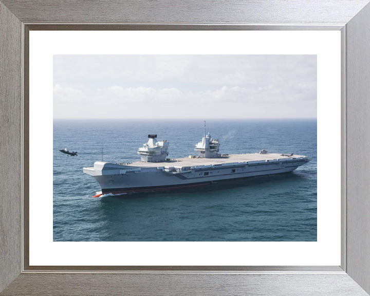 HMS Queen Elizabeth R08 Queen Elizabeth Class Aircraft Carrier September 2018 Port Bow View Photo Print - Posters, Prints, & Visual Artwork - by Hampshire Prints (image 6 of 9)
