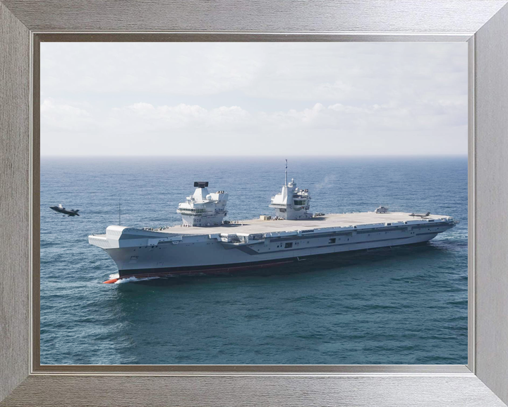 HMS Queen Elizabeth R08 Queen Elizabeth Class Aircraft Carrier September 2018 Port Bow View Photo Print - Posters, Prints, & Visual Artwork - by Hampshire Prints (image 7 of 9)