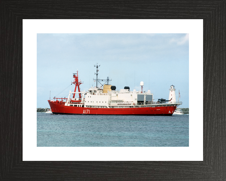 HMS Endurance (A171) Royal Navy Ice Breaker Patrol Ship Entering Harbour Photo Print Wall Art Decor - Posters, Prints, & Visual Artwork - by Hampshire Prints (image 2 of 9)