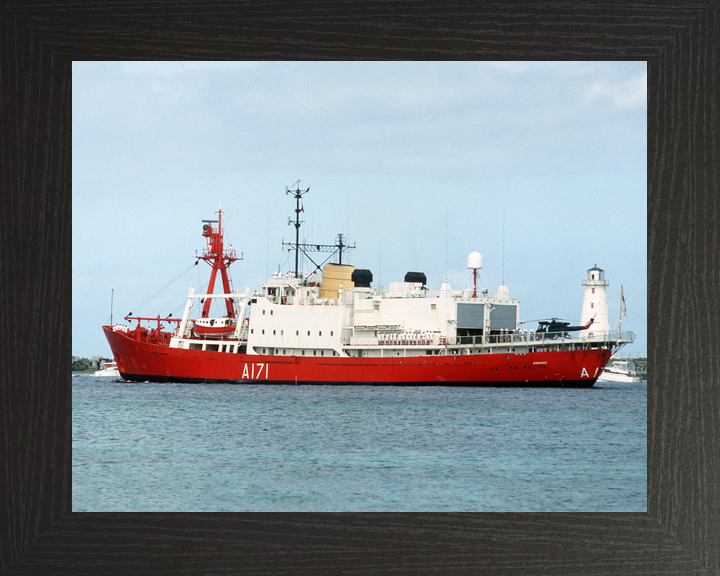 HMS Endurance (A171) Royal Navy Ice Breaker Patrol Ship Entering Harbour Photo Print Wall Art Decor - Posters, Prints, & Visual Artwork - by Hampshire Prints (image 3 of 9)