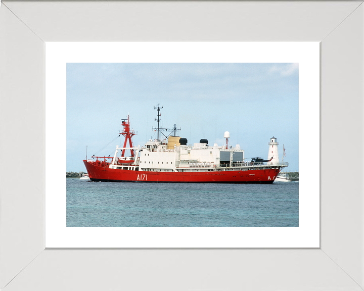 HMS Endurance (A171) Royal Navy Ice Breaker Patrol Ship Entering Harbour Photo Print Wall Art Decor - Posters, Prints, & Visual Artwork - by Hampshire Prints (image 4 of 9)