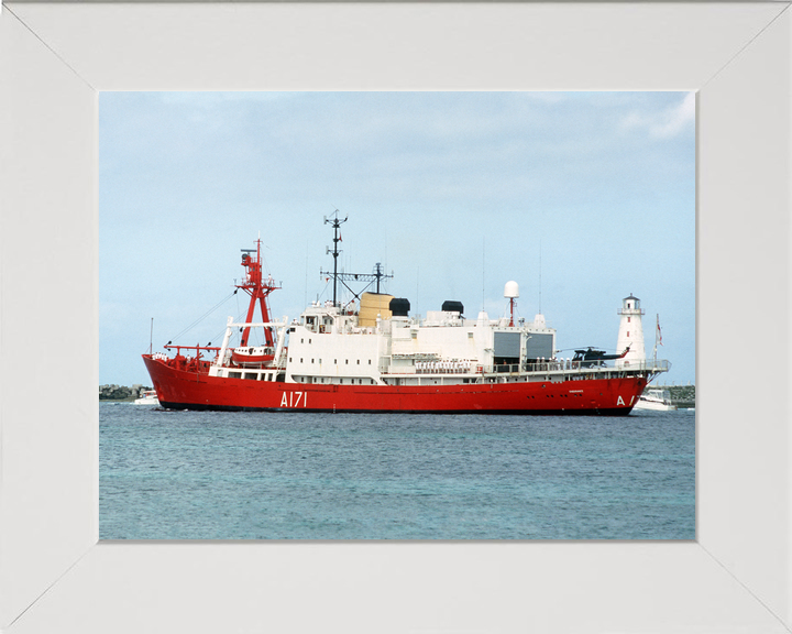 HMS Endurance (A171) Royal Navy Ice Breaker Patrol Ship Entering Harbour Photo Print Wall Art Decor - Posters, Prints, & Visual Artwork - by Hampshire Prints (image 5 of 9)