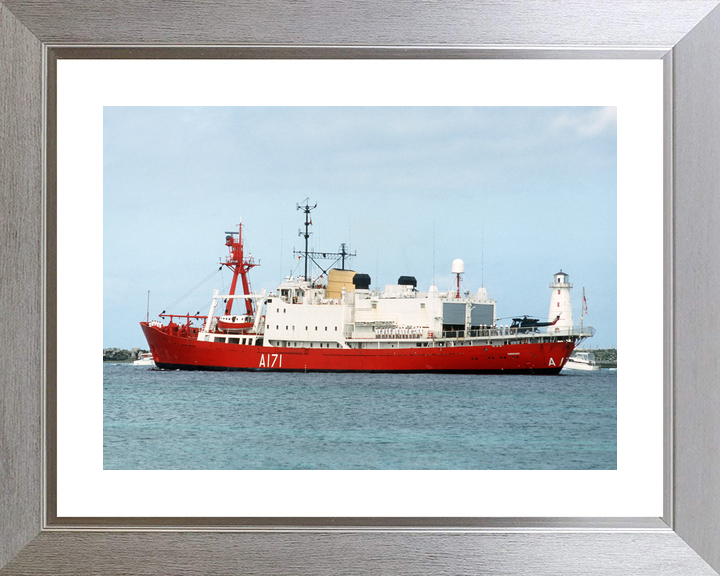 HMS Endurance (A171) Royal Navy Ice Breaker Patrol Ship Entering Harbour Photo Print Wall Art Decor - Posters, Prints, & Visual Artwork - by Hampshire Prints (image 6 of 9)