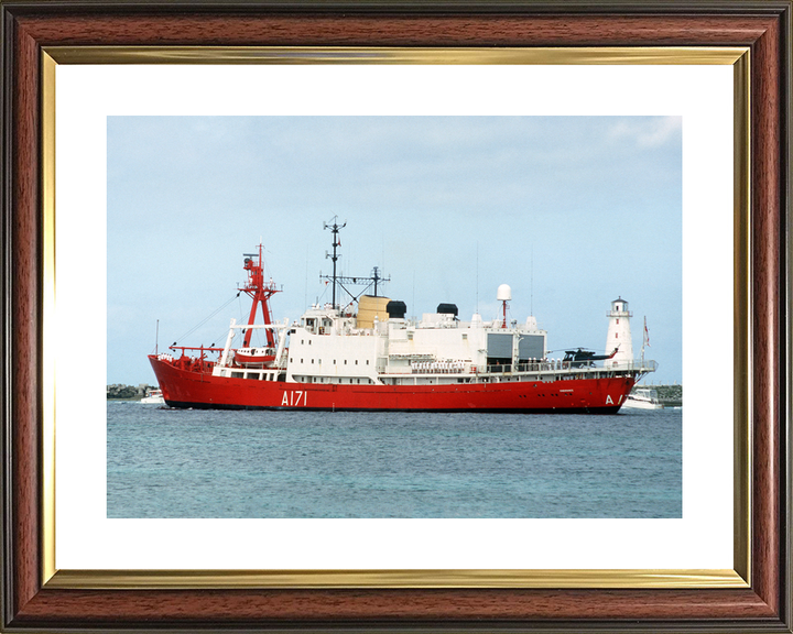 HMS Endurance (A171) Royal Navy Ice Breaker Patrol Ship Entering Harbour Photo Print Wall Art Decor - Posters, Prints, & Visual Artwork - by Hampshire Prints (image 8 of 9)