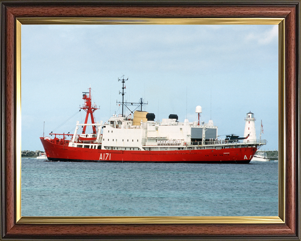 HMS Endurance (A171) Royal Navy Ice Breaker Patrol Ship Entering Harbour Photo Print Wall Art Decor - Posters, Prints, & Visual Artwork - by Hampshire Prints (image 9 of 9)