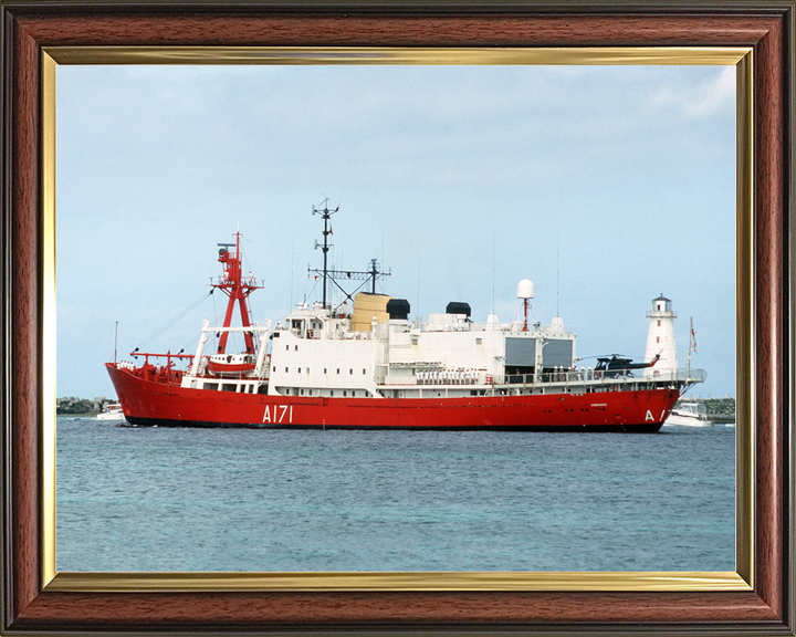 HMS Endurance (A171) Royal Navy Ice Breaker Patrol Ship Entering Harbour Photo Print Wall Art Decor - Posters, Prints, & Visual Artwork - by Hampshire Prints (image 9 of 9)