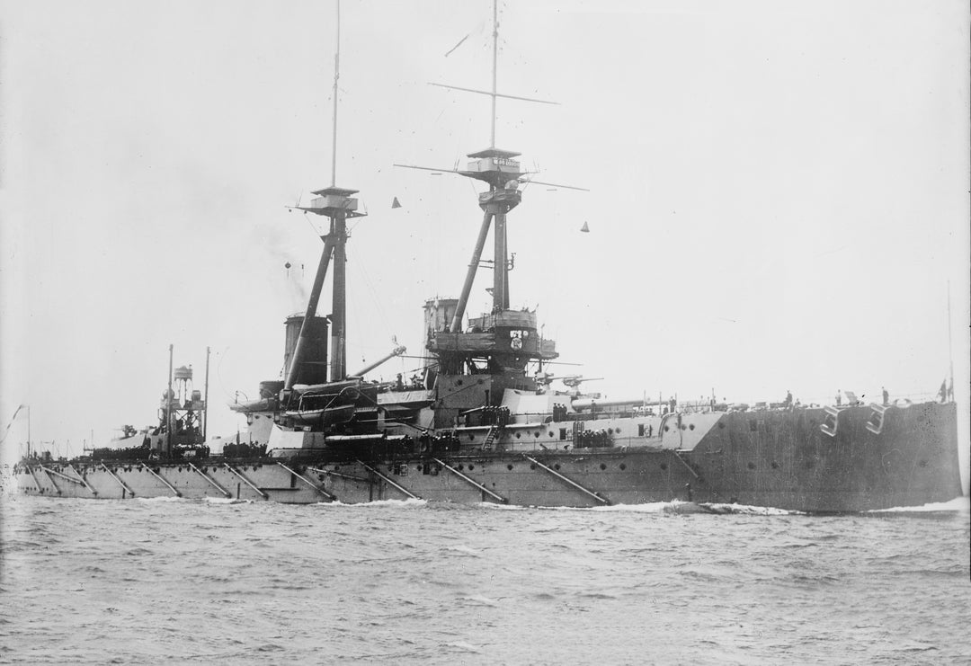 HMS Bellerophon (1907) | Photo Print | Framed Print | Bellerophon Class | Dreadnought | Royal Navy Hampshire Prints