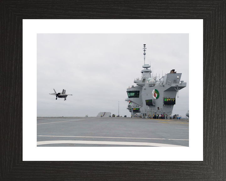 HMS Queen Elizabeth R08 Queen Elizabeth Class Aircraft Carrier Flight Deck Photo Print - Posters, Prints, & Visual Artwork - by Hampshire Prints (image 2 of 9)