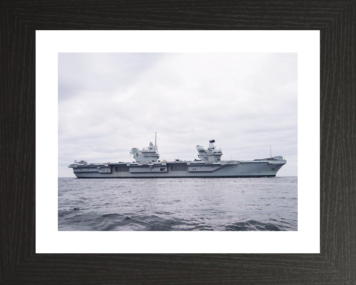 HMS Queen Elizabeth R08 Queen Elizabeth Class Aircraft Carrier Starboard Beam Photo Print - Posters, Prints, & Visual Artwork - by Hampshire Prints (image 2 of 9)
