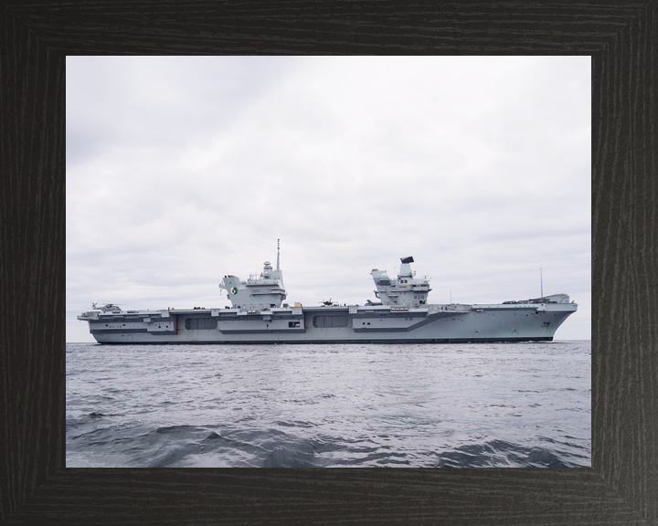 HMS Queen Elizabeth R08 Queen Elizabeth Class Aircraft Carrier Starboard Beam Photo Print - Posters, Prints, & Visual Artwork - by Hampshire Prints (image 3 of 9)