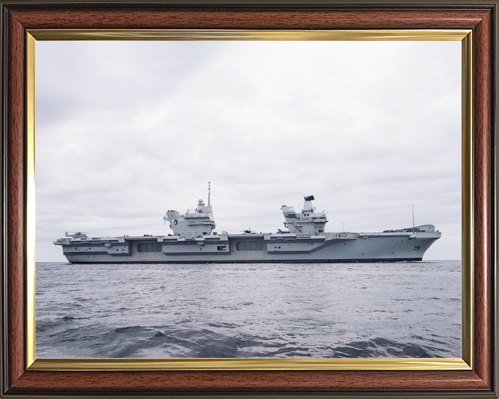 HMS Queen Elizabeth R08 Queen Elizabeth Class Aircraft Carrier Starboard Beam Photo Print - Posters, Prints, & Visual Artwork - by Hampshire Prints (image 9 of 9)