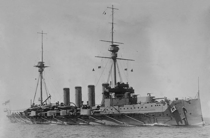 HMS Achilles (1905) Royal Navy Warrior class armoured cruiser Photo Print or Framed Photo Print - Hampshire Prints