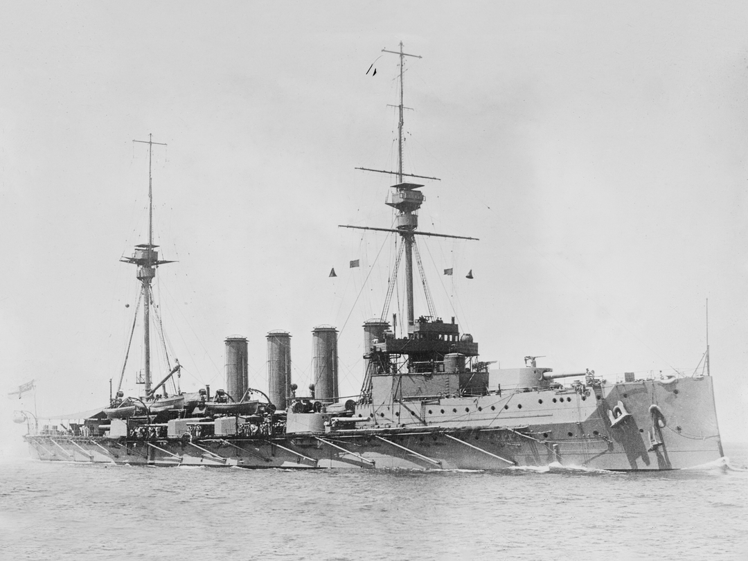 HMS Achilles (1905) Royal Navy Warrior Class Armoured Cruiser Photo Print Starboard Bow View Warship Wall Art Posters, Prints, & Visual Artwork Hampshire Prints 6 x 4 No Frame No