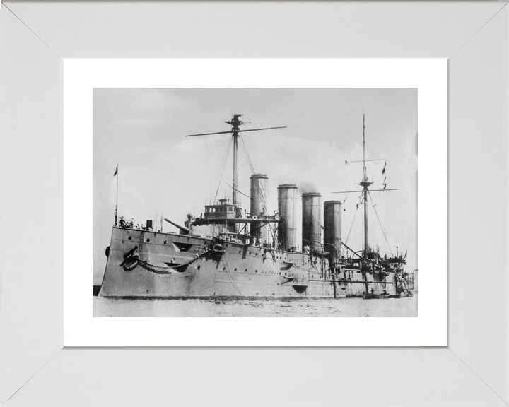 HMS Leviathan 1901 Drake Class Armoured Cruiser 1920 Photo Print - Posters, Prints, & Visual Artwork - by Hampshire Prints (image 4 of 9)