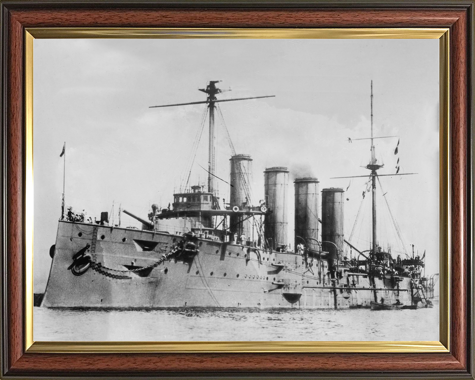 HMS Leviathan 1901 Drake Class Armoured Cruiser 1920 Photo Print - Posters, Prints, & Visual Artwork - by Hampshire Prints (image 9 of 9)