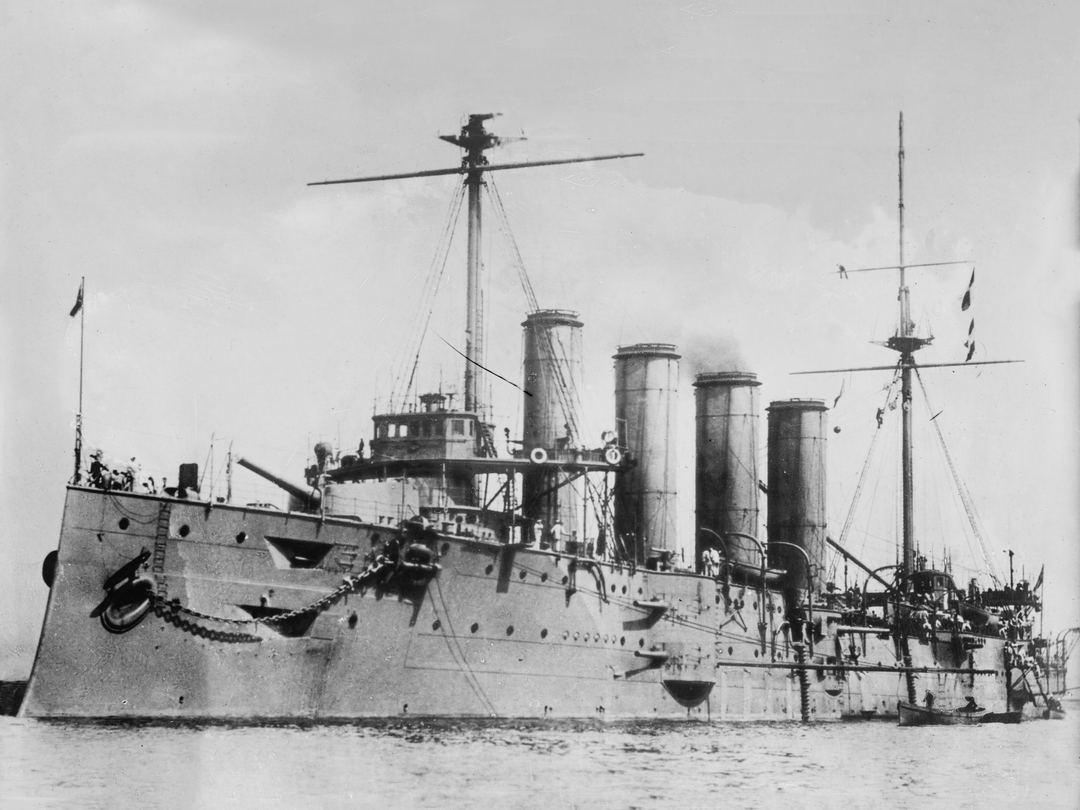 HMS Leviathan 1901 Drake Class Armoured Cruiser 1920 Photo Print - Posters, Prints, & Visual Artwork - by Hampshire Prints (image 1 of 9)