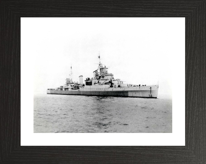 HMS Sheffield C24 Town Class Light Cruiser Warship Photo Print - Posters, Prints, & Visual Artwork - by Hampshire Prints (image 2 of 9)