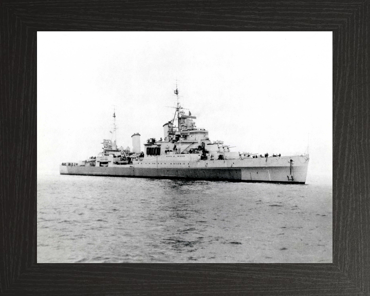 HMS Sheffield C24 Town Class Light Cruiser Warship Photo Print - Posters, Prints, & Visual Artwork - by Hampshire Prints (image 3 of 9)