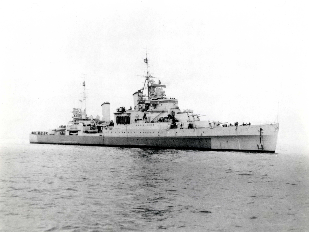 HMS Sheffield C24 Town Class Light Cruiser Warship Photo Print - Posters, Prints, & Visual Artwork - by Hampshire Prints (image 1 of 9)