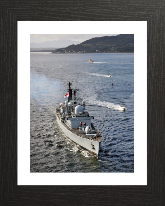 HMS Manchester D95 Type 42 Destroyer High Starboard Bow View Photo Print - Posters, Prints, & Visual Artwork - by Hampshire Prints (image 2 of 9)
