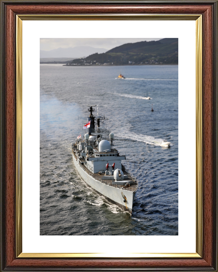 HMS Manchester D95 Type 42 Destroyer High Starboard Bow View Photo Print - Posters, Prints, & Visual Artwork - by Hampshire Prints (image 8 of 9)