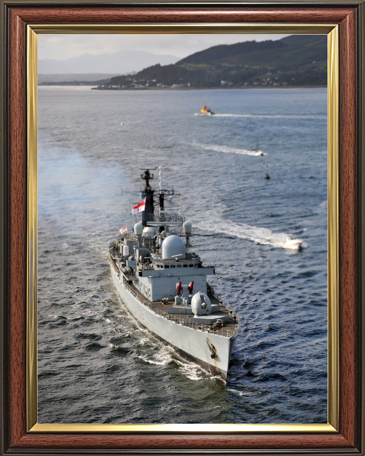 HMS Manchester D95 Type 42 Destroyer High Starboard Bow View Photo Print - Posters, Prints, & Visual Artwork - by Hampshire Prints (image 9 of 9)