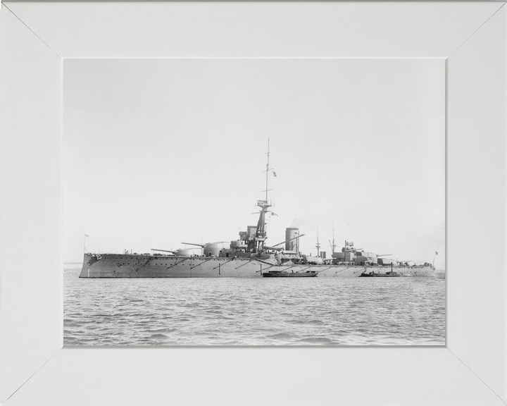 HMS Monarch 1911 Pre Dreadnought Battleship 1914 Photo Print - Posters, Prints, & Visual Artwork - by Hampshire Prints (image 5 of 9)