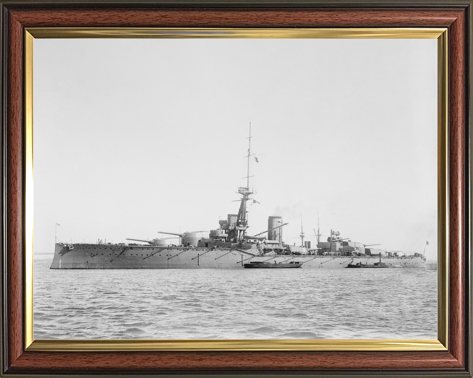 HMS Monarch 1911 Pre Dreadnought Battleship 1914 Photo Print - Posters, Prints, & Visual Artwork - by Hampshire Prints (image 9 of 9)