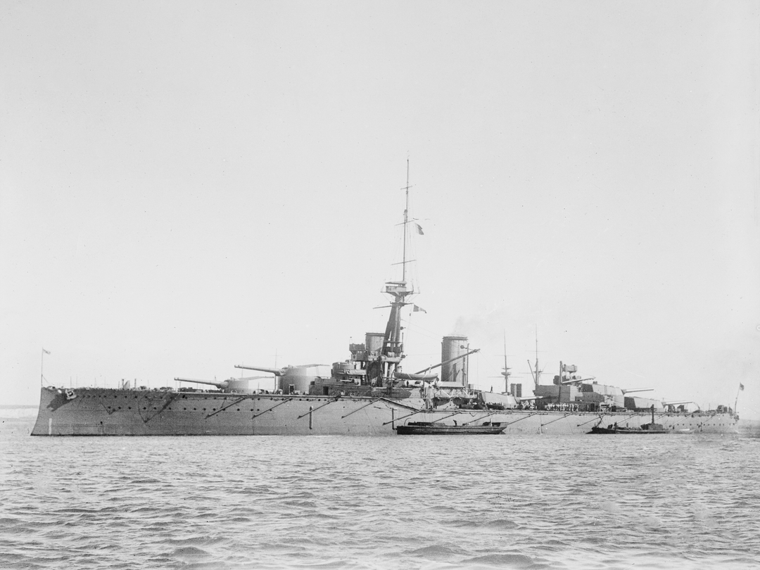 HMS Monarch 1911 Pre Dreadnought Battleship 1914 Photo Print - Posters, Prints, & Visual Artwork - by Hampshire Prints (image 1 of 9)