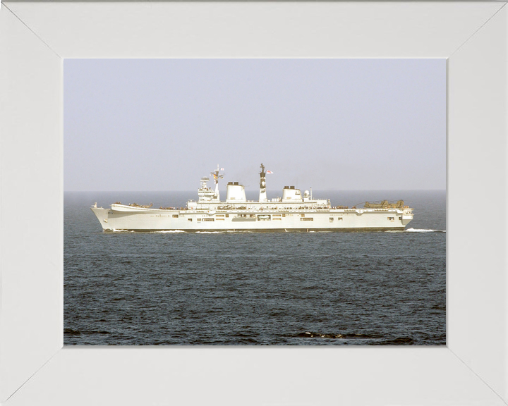 HMS Illustrious (R06) Royal Navy Invincible Class Aircraft Carrier Port Beam Photo Print Wall Art Decor - Posters, Prints, & Visual Artwork - by Hampshire Prints (image 5 of 9)
