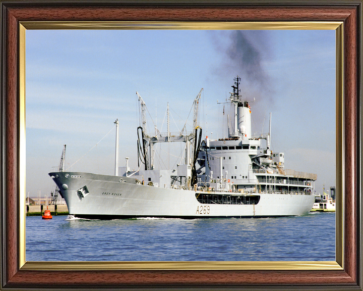 RFA Grey Rover A269 Rover Class Tanker June 1986 Photo Print - Posters, Prints, & Visual Artwork - by Hampshire Prints (image 9 of 9)