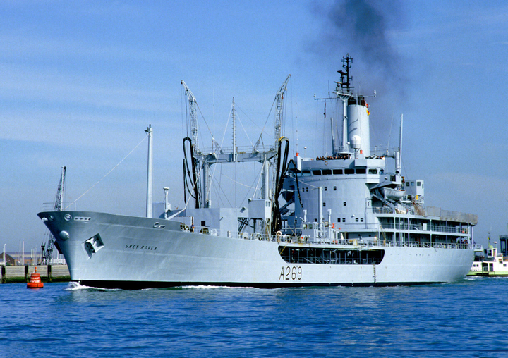 RFA Grey Rover A269 | Photo Print | Framed Print | Rover Class | Fleet Tanker | Royal Fleet Auxiliary Hampshire Prints