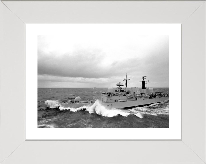 HMS Liverpool D92 Type 42 Destroyer 1986 Port Side View Photo Print - Posters, Prints, & Visual Artwork - by Hampshire Prints (image 4 of 9)