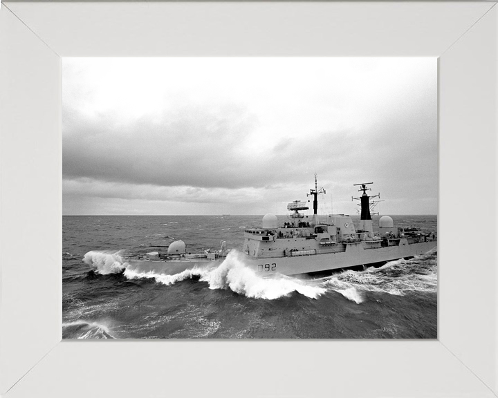 HMS Liverpool D92 Type 42 Destroyer 1986 Port Side View Photo Print - Posters, Prints, & Visual Artwork - by Hampshire Prints (image 5 of 9)