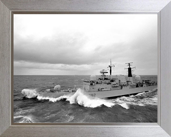 HMS Liverpool D92 Type 42 Destroyer 1986 Port Side View Photo Print - Posters, Prints, & Visual Artwork - by Hampshire Prints (image 7 of 9)