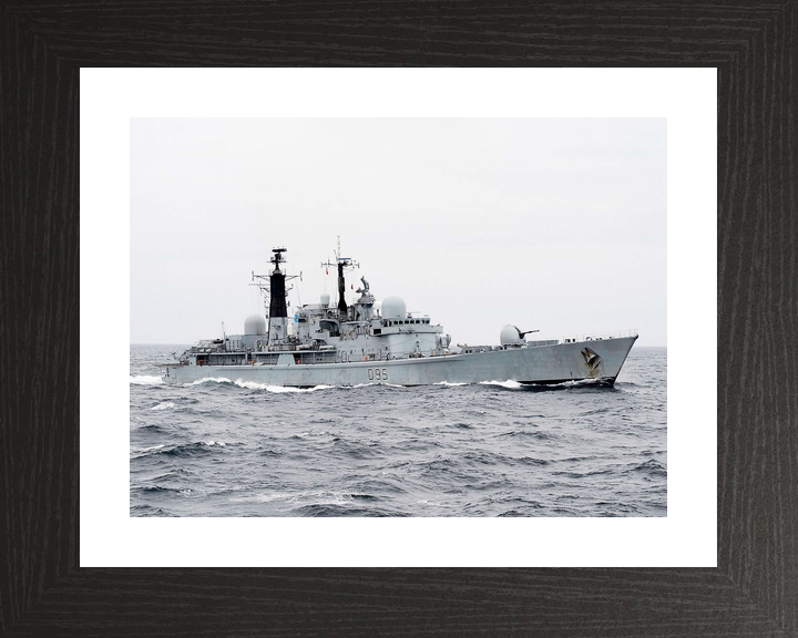 HMS Manchester D95 Type 42 Destroyer January 2008 At Sea Port View Photo Print - Posters, Prints, & Visual Artwork - by Hampshire Prints (image 2 of 9)