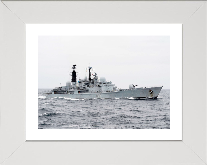 HMS Manchester D95 Type 42 Destroyer January 2008 At Sea Port View Photo Print - Posters, Prints, & Visual Artwork - by Hampshire Prints (image 4 of 9)