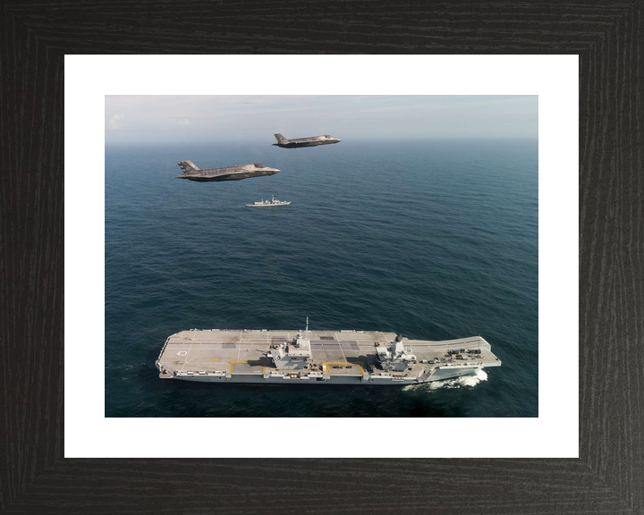 HMS Queen Elizabeth R08 Queen Elizabeth Class Aircraft Carrier September 2018 Flypast Photo Print - Posters, Prints, & Visual Artwork - by Hampshire Prints (image 2 of 9)