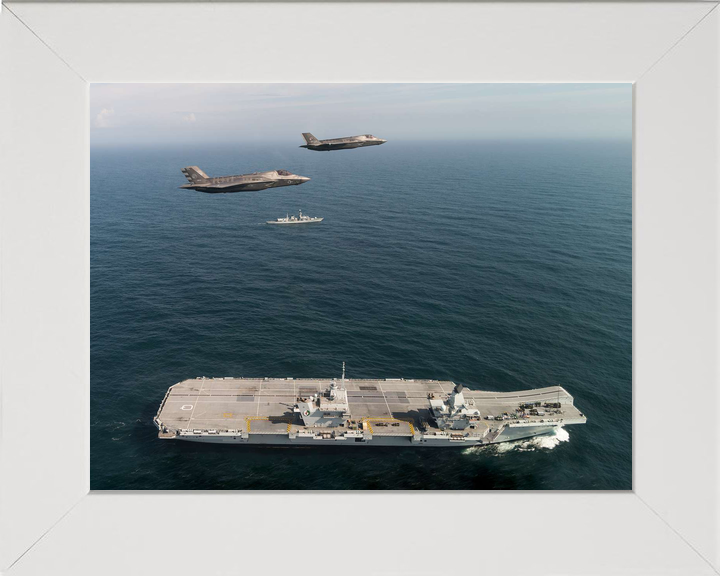 HMS Queen Elizabeth R08 Queen Elizabeth Class Aircraft Carrier September 2018 Flypast Photo Print - Posters, Prints, & Visual Artwork - by Hampshire Prints (image 5 of 9)