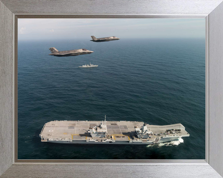 HMS Queen Elizabeth R08 Queen Elizabeth Class Aircraft Carrier September 2018 Flypast Photo Print - Posters, Prints, & Visual Artwork - by Hampshire Prints (image 7 of 9)