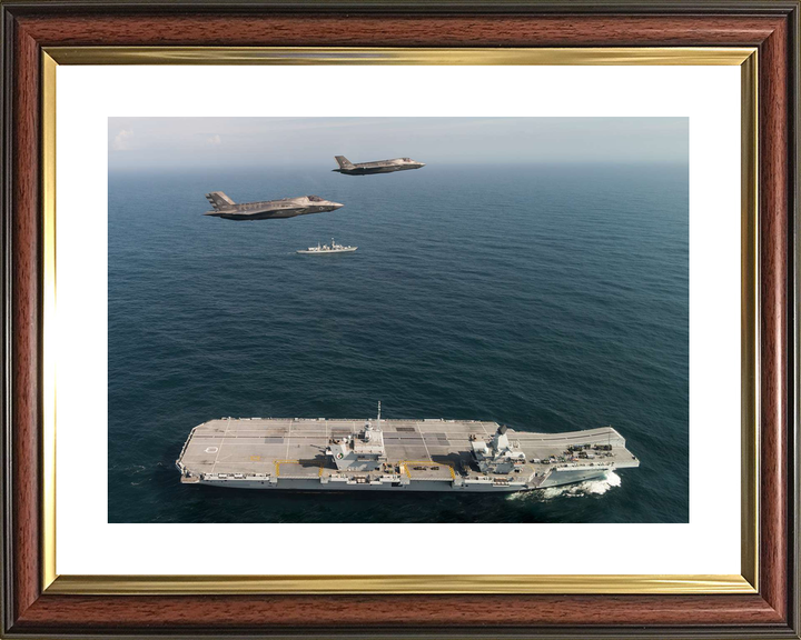 HMS Queen Elizabeth R08 Queen Elizabeth Class Aircraft Carrier September 2018 Flypast Photo Print - Posters, Prints, & Visual Artwork - by Hampshire Prints (image 8 of 9)