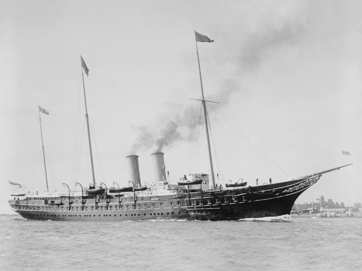 HMY Victoria and Albert Royal Yacht Photo Print - Posters, Prints, & Visual Artwork - by Hampshire Prints (image 1 of 9)