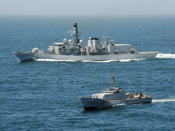 HMS Argyll F231 Type 23 Frigate March 2013