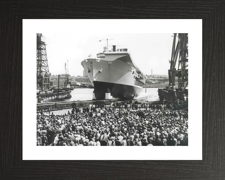 HMS Ark Royal R07 Invincible Class Aircraft Carrier June 1981